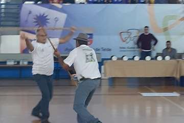 Encuentro nacional del juego del palo en Telde (Foto TA)